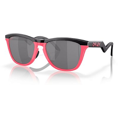 Óculos de Sol Oakley Frogskins Matte Black/Neon Pink 0455