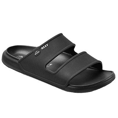 Chinelo Reef Slide Oasis Double Up Black
