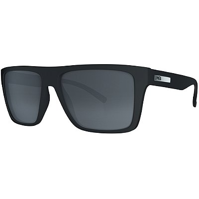 Óculos de Sol HB Floyd Matte Black Polarized Gray