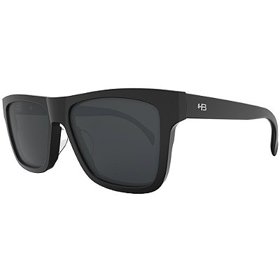 Óculos de Sol HB T-Drop Matte Black Polarized Gray