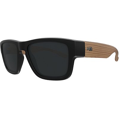 Óculos de Sol HB H-Bold M Bla/Dark Wood Gray