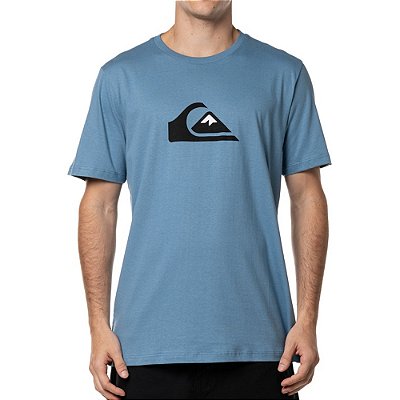 Camiseta Quiksilver Comp Logo Colors WT24 Masculina Azul