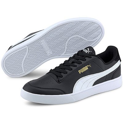 Tênis Puma Shuffle BDP Black/White/Team Gold