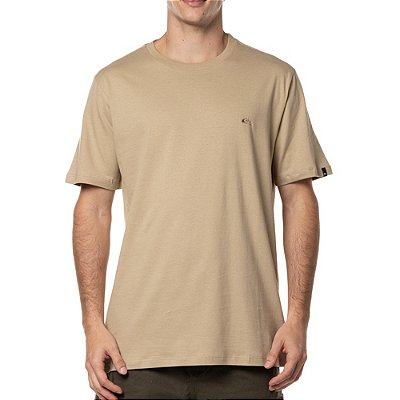 Camiseta Quiksilver Embroidery Colors WT24 Masculina Areia