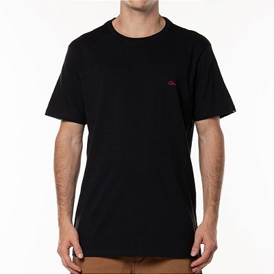 Camiseta Quiksilver Embroidery WT24 Masculina Preto