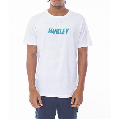 Camiseta Hurley Paradise WT24 Masculina Branco