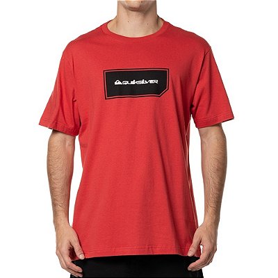 Camiseta Quiksilver Omni Shape WT24 Masculina Vermelho