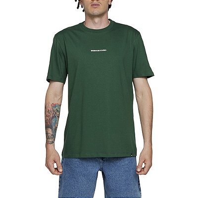 Camiseta DC Shoes DCShoecousa WT24 Masculina Verde Escuro