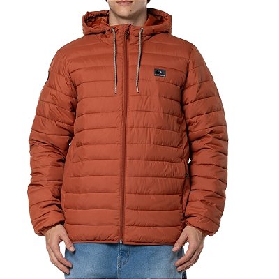 Jaqueta Quiksilver Scaly Hood WT24 Masculina Baked Clay