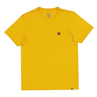 Camiseta DC Shoes Embroidery WT24 Masculina Amarelo