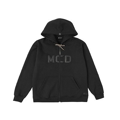 Moletom MCD Canguru Aberto Logo WT24 Masculino Preto