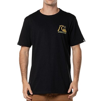 Camiseta Quiksilver Island Cap WT24 Masculina Preto