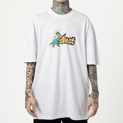 Camiseta Lost Spaced Out WT24 Masculina Branco