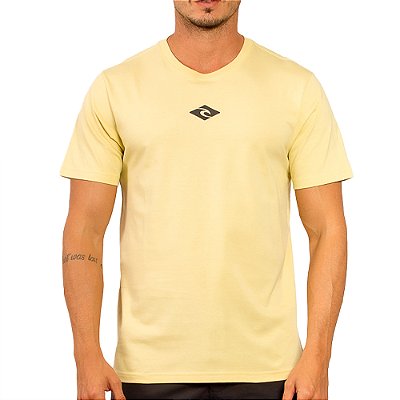 Camiseta Rip Curl Blade WT24 Masculina Vintage Yellow