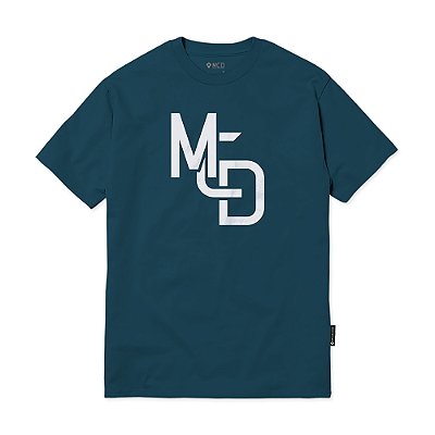 Camiseta MCD MCD Sobreposto WT24 Masculina Azul Deep