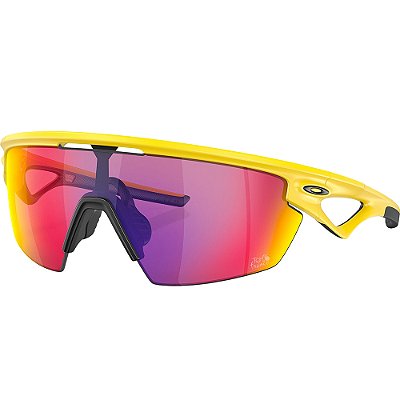 Óculos de Sol Oakley Sphaera TDF Matte Yellow Prizm Road