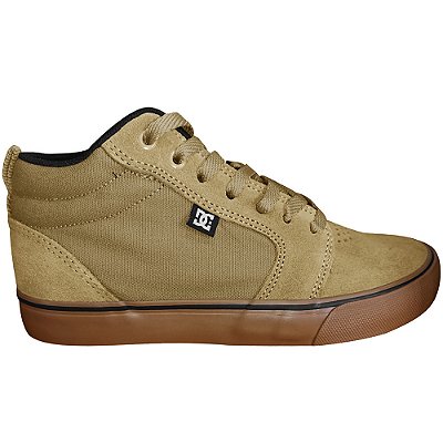 Tênis DC Shoes DC Anvil LA Mid WT24 Caramel/Black/Gum
