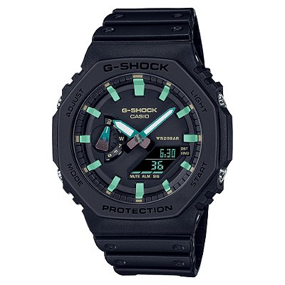 Relógio G-Shock GA-2100RC-1ADR Preto