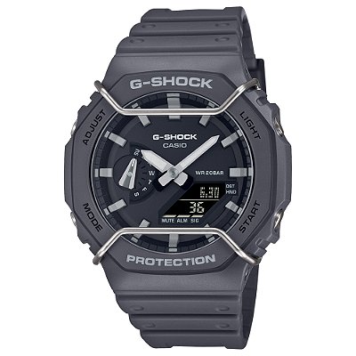 Relógio G-Shock GA-2100PTS-8ADR Cinza Escuro