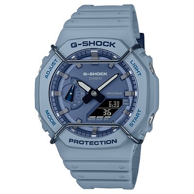 Relógio G-Shock GA-2100PT-2ADR Azul