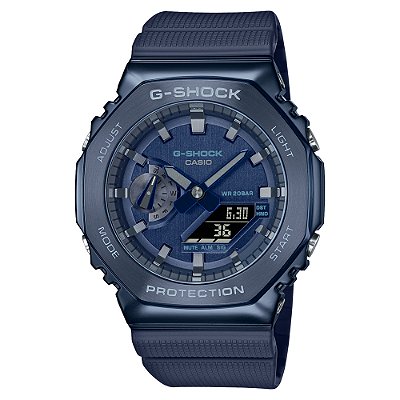 Relógio G-Shock GM-2100N-2ADR Azul Marinho