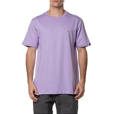 Camiseta Quiksilver Embroidery Colors WT24 Masculina Lilás