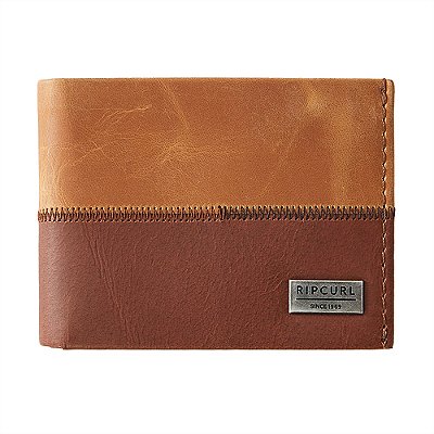 Carteira Rip Curl Stitched Rfid All Day SM24 Tan/Brown
