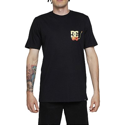 Camiseta DC Shoes Seed Planter WT24 Masculina Preto