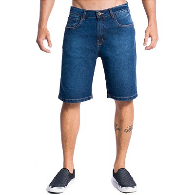 Bermuda Quiksilver Jeans Everyday Blue WT24 Masculina Azul