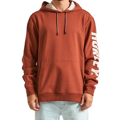 Moletom Hurley Canguru Acadia Heat Fleece WT24 Vermelho
