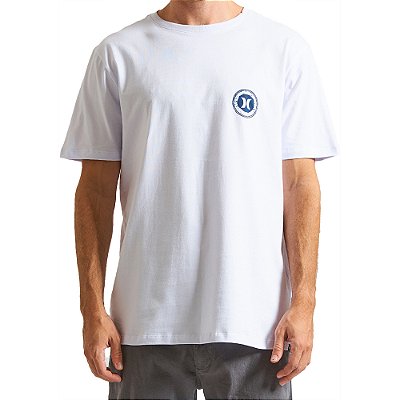 Camiseta Hurley Moby WT24 Masculina Branco