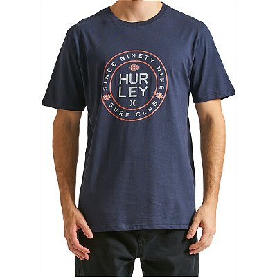 Camiseta Hurley Native WT24 Masculina Marinho
