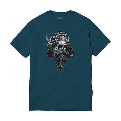 Camiseta MCD Poseidon WT24 Masculina Azul Deep
