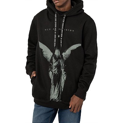 Moletom MCD Canguru Angel WT24 Masculino Preto