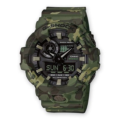 Relógio G-Shock GA-700CM-3ADR Verde