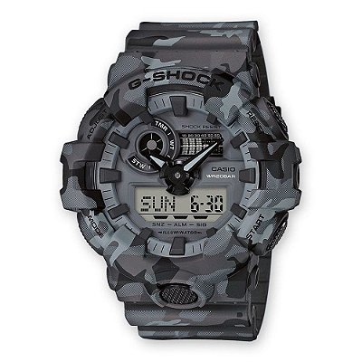 Relógio G-Shock GA-700CM-8ADR Cinza