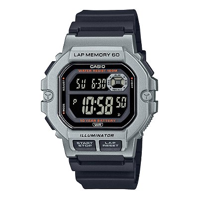 Relógio Casio Standard WS-1400H-1BVDF-SC Cinza