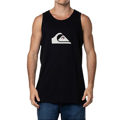 Regata Quiksilver Comp Logo WT24 Masculina Preto