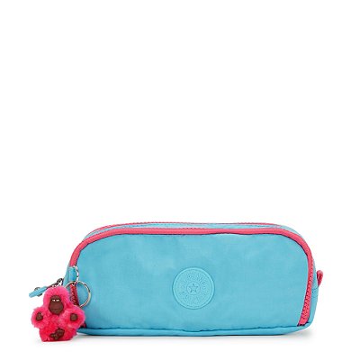 Estojo Kipling Gitroy Blue Sea Combo Azul