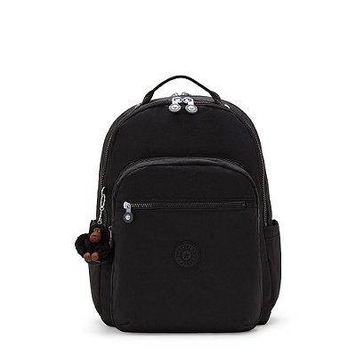 Mochila Kipling Seoul Lap True Black Preto