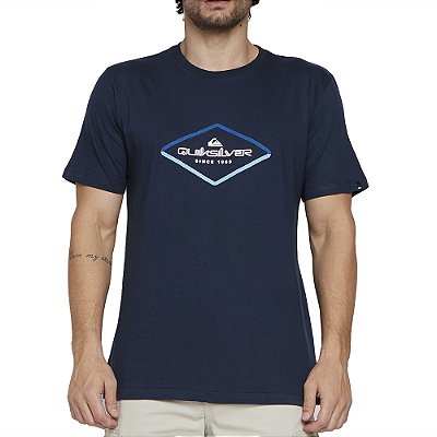 Camiseta Quiksilver Omni Lock SM25 Masculina Marinho