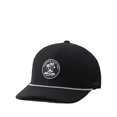 Boné Rip Curl Aba Curva Hydro Elite Flexfit SB Cap S25 Black