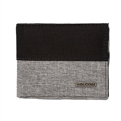 Carteira Volcom Block Stone SM25 Preto