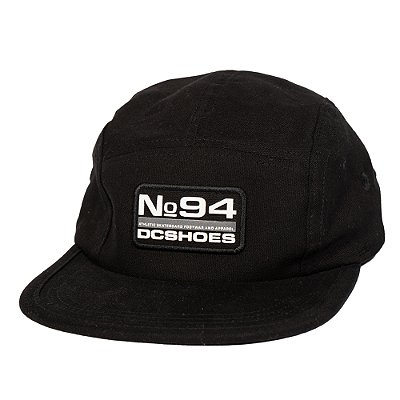 Boné DC Shoes Aba Reta NO 94 SM25 Preto
