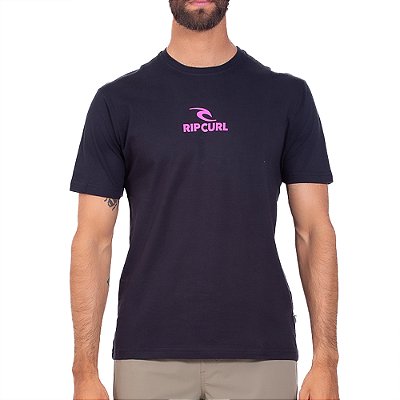 Camiseta Rip Curl Icon SM25 Masculina Preto