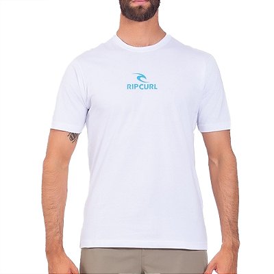 Camiseta Rip Curl Icon Big SM25 Oversize Masculina Branco