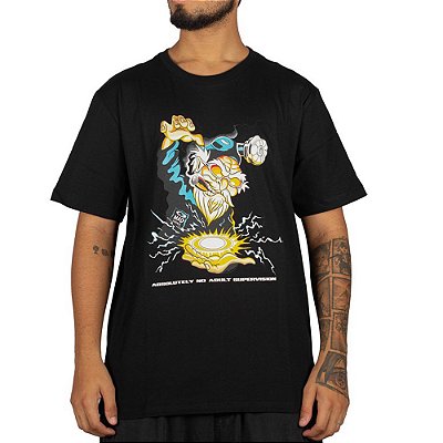 Camiseta Oakley Mad Science SM25 Masculina Blackout
