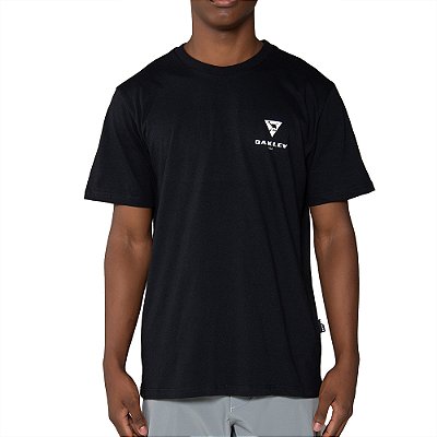 Camiseta Oakley D.N.A Pupose SM25 Masculina Blackout