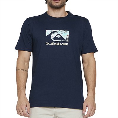 Camiseta Quiksilver Quik Island SM25 Masculina Marinho