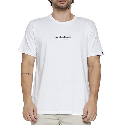 Camiseta Quiksilver Mini Omni SM25 Masculina Branco